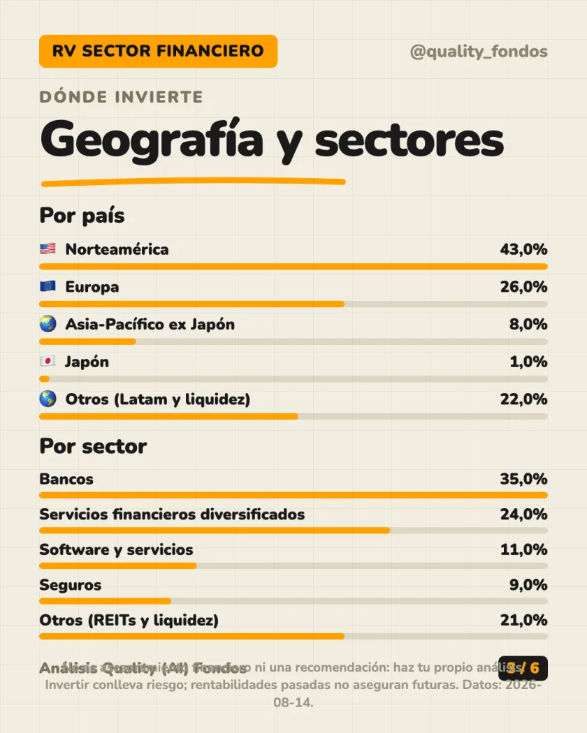 Qué lleva dentro del análisis de Algebris Financial Equity Fund (UCITS) Clase R EUR (Acum.)
