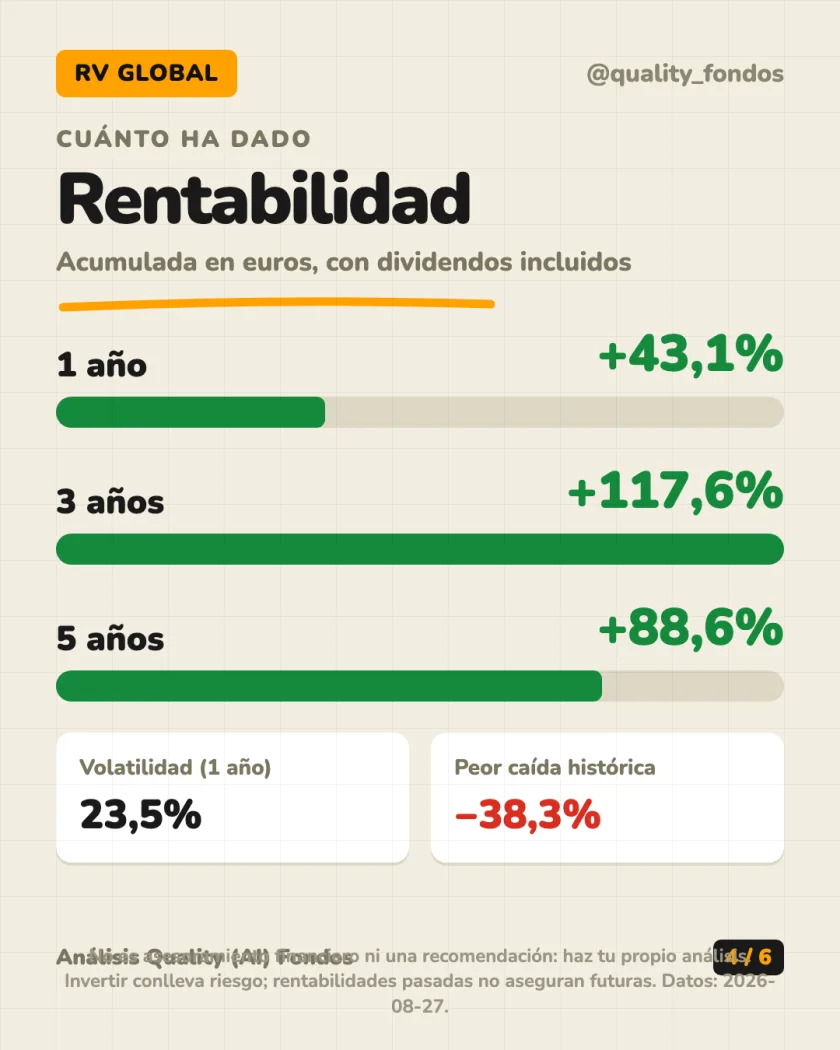 Dónde invierte del análisis de Blue Whale Investment Funds ICAV - Blue Whale Growth Fund Clase T EUR (Acum.)