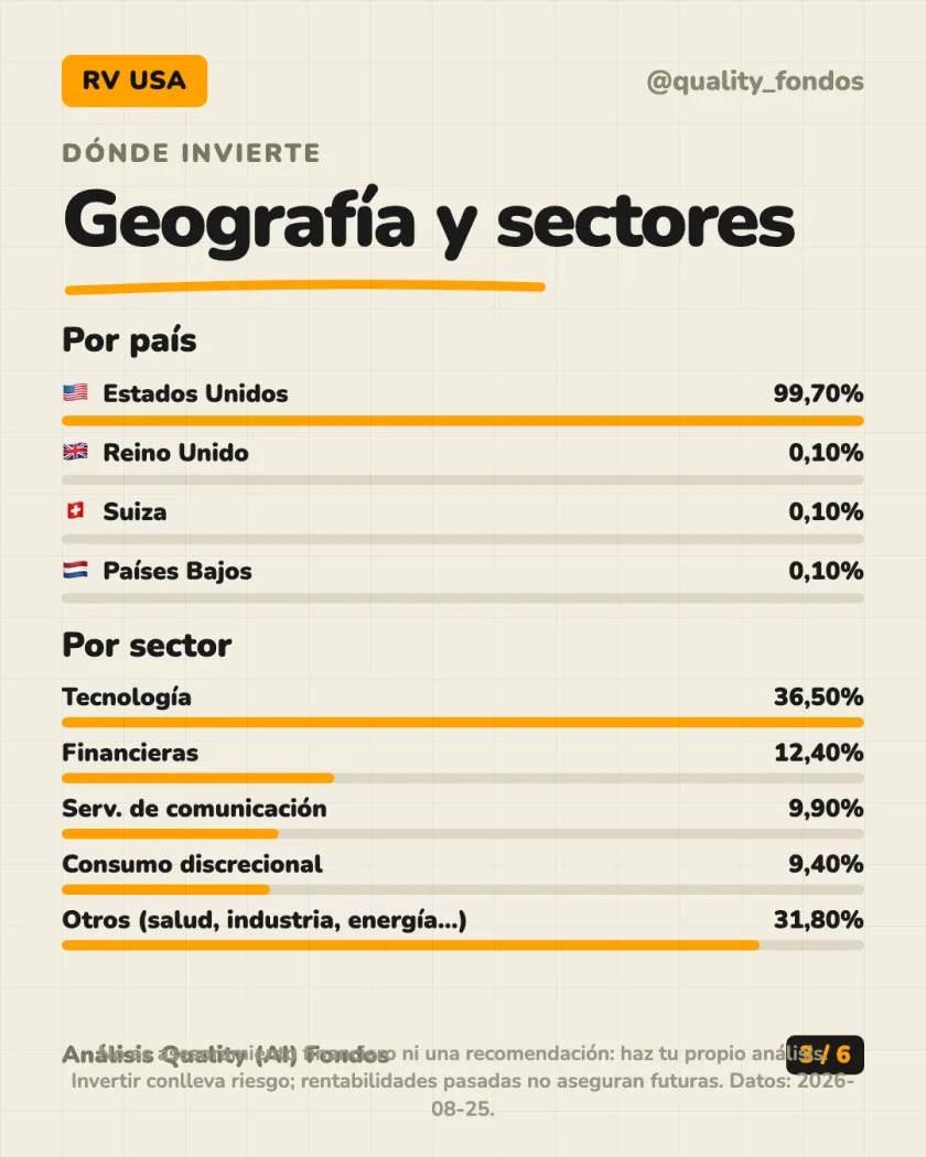 Qué lleva dentro del análisis de Fidelity S&P 500 Index Fund, Clase P-Acc-EUR