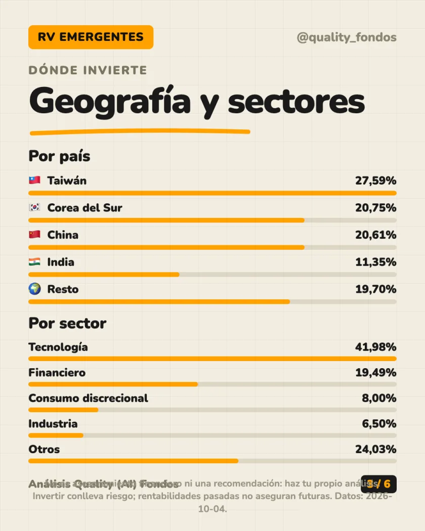 Qué lleva dentro del análisis de iShares Emerging Markets Index Fund (IE) Class S Euro