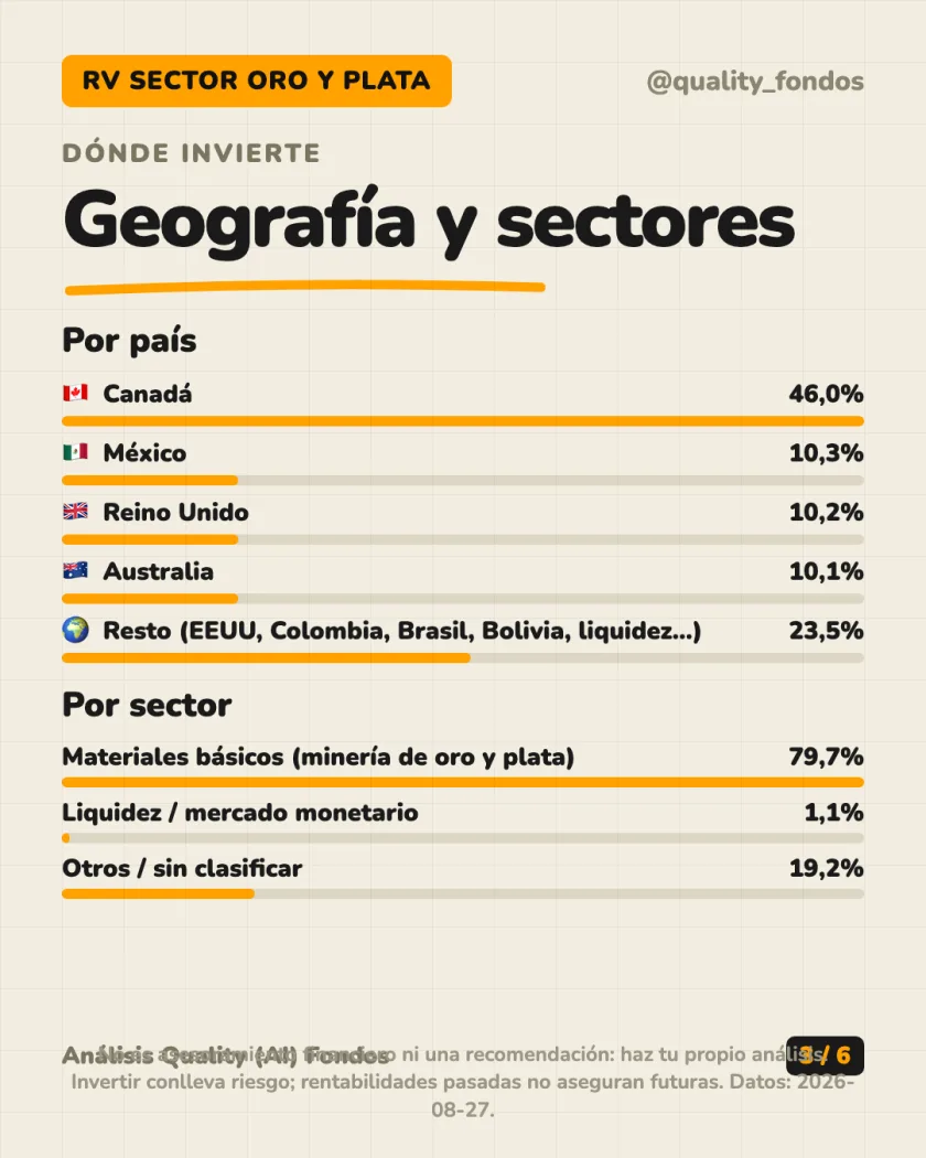 Qué lleva dentro del análisis de Jupiter Gold & Silver Fund Clase L EUR (Acum.)