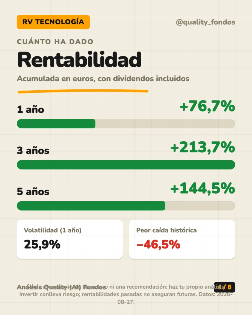 Dónde invierte del análisis de Polar Capital Funds plc - Global Technology Fund, Clase EUR R Acc Hedged