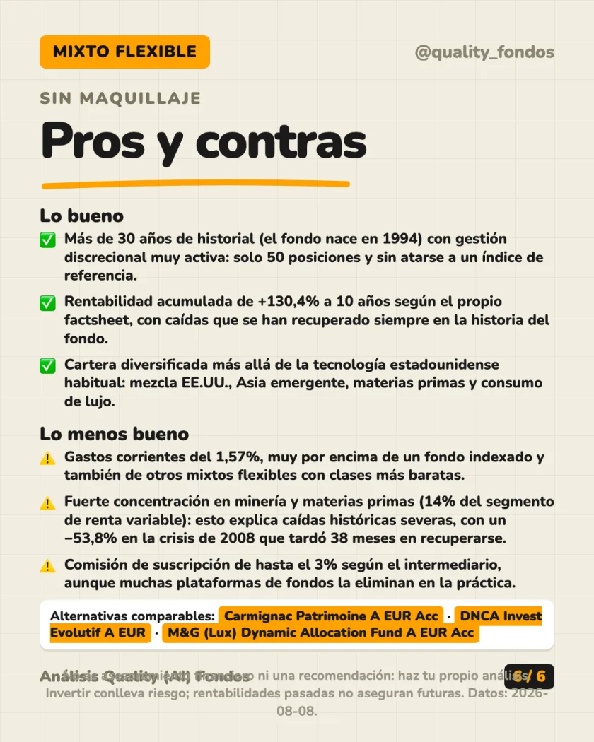 Costes y fiscalidad del análisis de Rothschild & Co Asset Management R-co Valor Clase C EUR (Acum.)